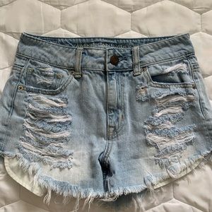 American Eagle festival shorts
